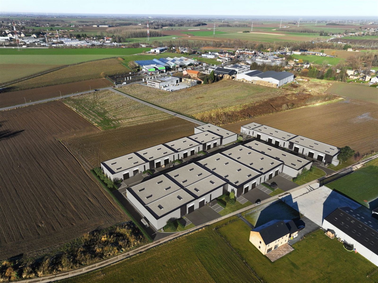 Entrepôts à Saint-Georges